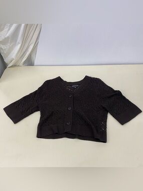 CROPPED SWEATER SHAWL